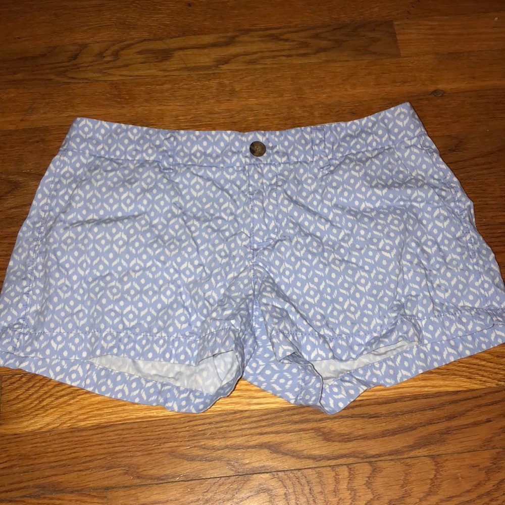 Baby blue print Shorts